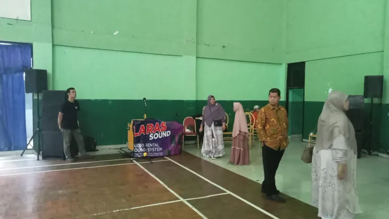 Sound system di aula gedung
