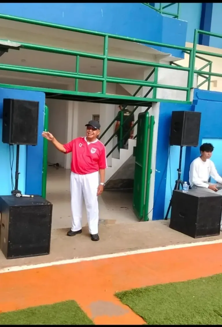 Sound system di lapangan olahraga